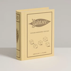 Yahtzee Vintage Bookshelf Collectors Edition Board Game - Picture 1 of 6