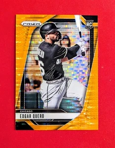 🔥Edgar Quero RC /399 -2025 Panini Prizm Orange Pulsar Prizm #216 White Sox - Picture 1 of 2