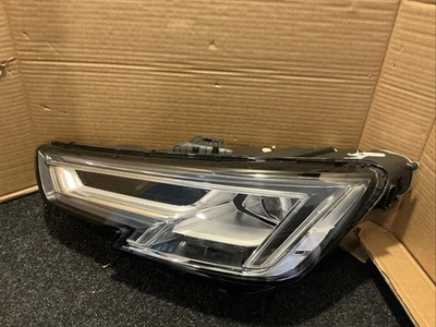 ЛЕВАЯ СВЕТОДИОДНАЯ ФАРА CAPA 2017 2018 2019 AUDI A4 S4 СО СТОРОНЫ ВОДИТЕЛЯ - Изображение 1 из 4