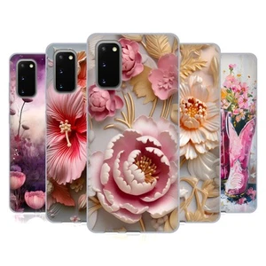 CUSTODIA GEL MORBIDA FOGLIE E FIORI HAROULITA UFFICIALE PER TELEFONI SAMSUNG 1 - Foto 1 di 10