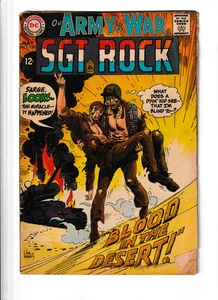 Cómic vintage de DC Our Army at War No. Sangre en el desierto 193 mayo 1968 - Imagen 1 de 3