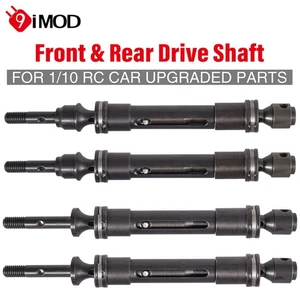 Metall Vordere Und Hintere Antriebswelle 5MM Für Traxxas Slash 727 RC Auto - Picture 1 of 8