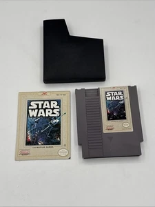 Manuel cartouche Star Wars Nintendo NES et pochette - Photo 1 sur 3