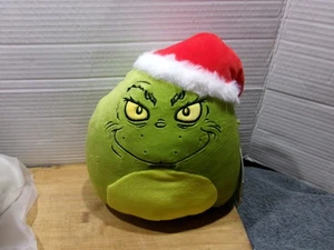 Cappello Babbo Natale Dr. Seuss The Grinch Squsihmallows 8" - Foto 1 di 10