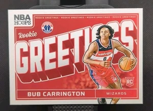 2024-25 NBA Hoops - Bub Carrington RC - Rookie Greetings - 11 - Picture 1 of 1
