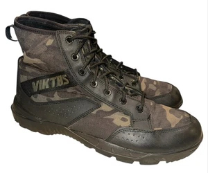 VIKTOS Tactical Johnny Combat Military Waterproof Boots Mens Sz 13 Black Camo - Picture 1 of 10