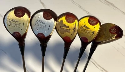 Arnold Palmer Densitizado Peerless Chattanooga P63 Fairway 1 Driver + 3,4,5 Maderas Foto 1 de 4