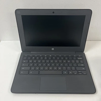 HP Chromebook 11A G6 EE AMD A4-9120c 2GB 4GB RAM Black 6KJ21UT#ABA (USED) - Image 1 of 4