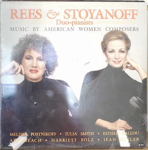 REES & STOYANOFF, Duo-Pianists: Music by American Women Composers-SEALED1988LP - Picture 1 of 1