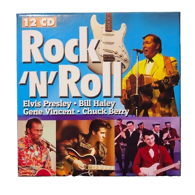 Rock N Roll - 12 CD Box u.a. Elvis Presley*Bill Haley*Chuck Berry*....wie Neu*** - Bild 1 von 4