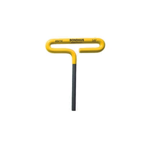 Bondhus 46414 3/8 x 6" Cushion Grip Loop Hex T-Handle - ProGuard Finish, 2 Piece - Picture 1 of 1
