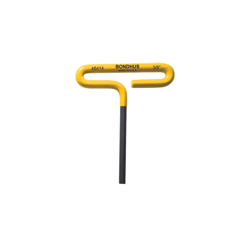 Bondhus 46414 3/8 x 6" Cushion Grip Loop Hex T-Handle - ProGuard Finish, 2 Piece - Image 1 of 1