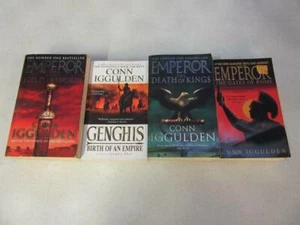 BIG Lot (4) CONN IGGULDEN Books EMPEROR SERIES #1-3 +1 Gates of Rome Death Kings - Picture 1 of 1
