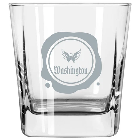 Washington Capitals 14oz. Frost Stamp Old Fashioned Glass Cover