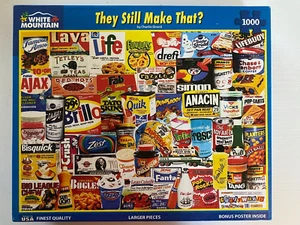 Puzzle, Montagna Bianca, "Lo fanno ancora?", 1000 pezzi, Made in USA - Foto 1 di 2