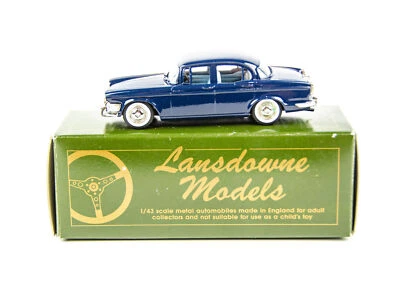 Lansdowne Models 1/43 1961 Humber Super Snipe Blue Diecast Model Car - Image 1 of 4