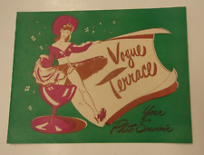 Photo souvenir from Vogue Terrace, McKeesport PA, 1940s
