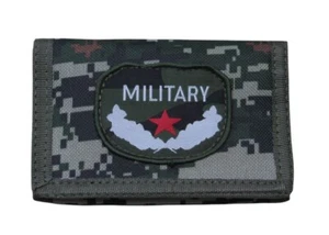 Portefeuille, Porte-Monnaie Style Militaire Camouflage Armée étoile rouge. - Imagen 1 de 4