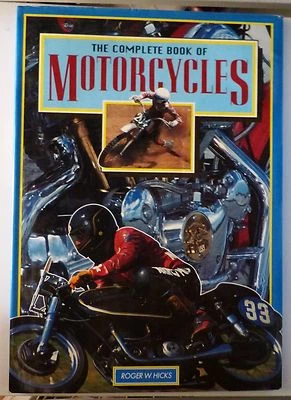 The Complete Book of Motorcycles by Roger Hicks 1993  NOS Colored Photo on Board - Image 1 of 4