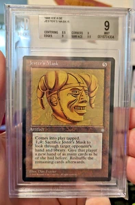MTG ICE AGE RARE 1995 Jester's Mask BECKETT GRADE 9 - Picture 1 of 2