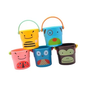5x Baby Bath Shower Bucket for Girls Boys Interactive Fun Essential Infant - Picture 1 of 7
