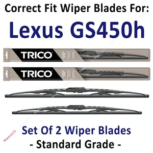 Paquete de 2 cuchillas limpiaparabrisas estándar - apto para Lexus GS450h 2007-2011 - 30240/190 - Imagen 1 de 1