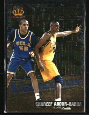 Tarjeta de baloncesto Shareef Abdur-Rahim 1996 Pacific Power #IP-1 Foto 1 de 2