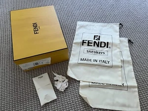 Authentic Fendi Box, Dust Bag, Laces for Sneakers - Picture 1 of 7