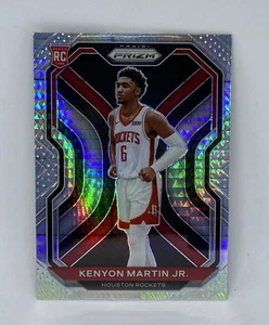 Kenyon Martin Jr Silver Hyper Rookie 2020-21 Panini Prizm RC Rockets #265 - Picture 1 of 3