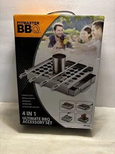 Pitmaster BBQ 4 in 1 ultimate Accessory Set Open Box Unused - Picture 1 of 6