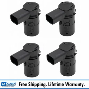 4 Piece Front Rear Bumper Parking Assist Sensor Kit for Volvo XC90 V70 S80 S40 - Picture 1 of 4