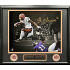 Ja’Marr Chase Signed 16x20 Framed Spotlight Photo Bengals Rookie Auto ROTY BAS