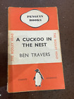 1936 A Cuckoo in the Nest, Ben Travers, 1st EDITION Vintage Penguin, Bodley Head