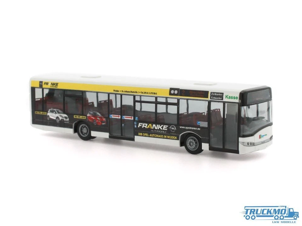 Rietze Stadtbus Weiden Opel Franke Solaris Urbino 12 65963 - Bild 1 von 1