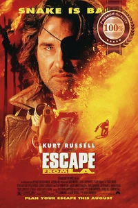 ESCAPE FROM L.A. LA KURT OFFICIAL ORIGINAL CINEMA MOVIE PRINT PREMIUM POSTER - Picture 1 of 6