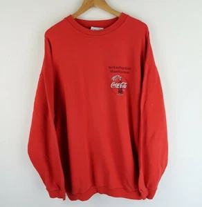 Vintage 90's Coca Cola Graphic sweatshirt Screen stars Retro SZ XXL (G5142) - Picture 1 of 5