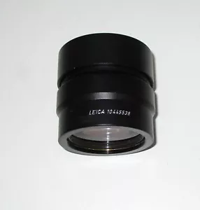 OBIETTIVO MICROSCOPIO STEREO LEICA PLAN 1.0X 10445538 - Foto 1 di 3