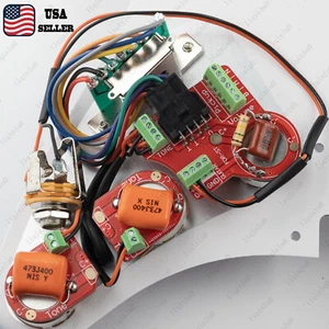 Solderless Custom Dual Tone Wiring Harness For Fender Squier Stratocaster - Picture 1 of 8