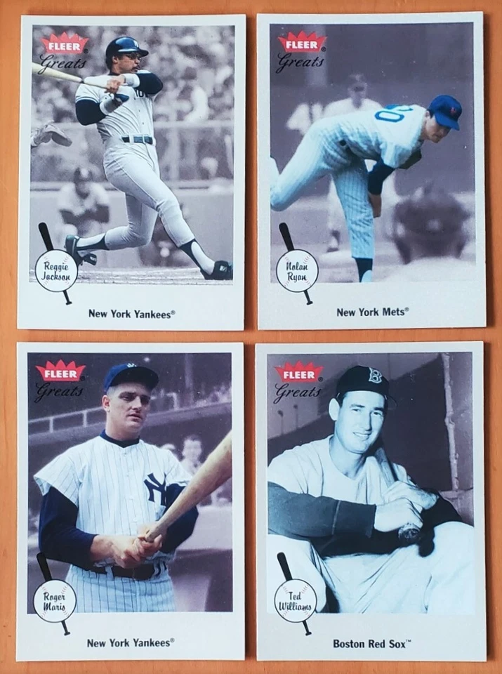 Assorted 2002 Fleer Greats of the Game Baseball Cards (YOU PICK) - Image 1 of 1