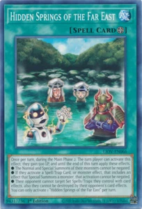 Hidden Springs of the Far East x3 LIOV-EN066 Yu-Gi-Oh! TCG 1st ed Common Playset - Picture 1 of 1