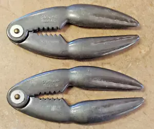 2 pcs. Westmark Cracky Lobster Cracker Tools Made in West Germany Pewter & brass - Picture 1 of 6
