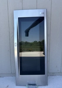 LG Fridge Convenience Door Outer Panel Instaview ADD75775902 Model LFXS26596S - Picture 1 of 4