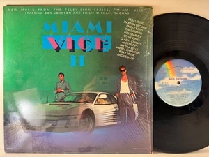 Soundtrack LP MIAMI VICE II MCA 1st Pressing 1986 VG++ in SHRINK! - Picture 1 of 2