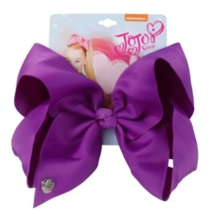 Jojo Pure Color Large 8" Bows - Picture 1 of 32