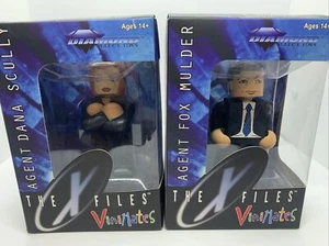 Figuras Diamond Select Toys The X Files Vinimates Agente Scully y Mulder NUEVAS - Imagen 1 de 5
