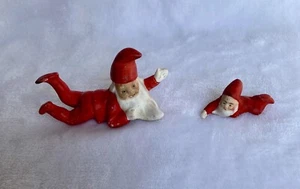 Raro Antiguo Bisque Hertwig Alemania Nieve Bebé Pixie Elfo Navidad Papá Noel - Imagen 1 de 8