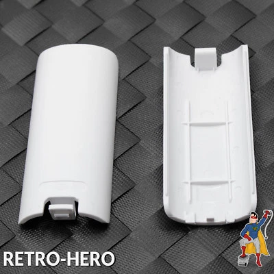 MARKENLOS Batterie Fach Deckel Für Wii Abdeckung Akku Klappe Remote Controller Weiß