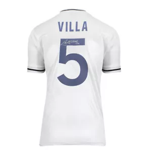 Ricky Villa signiertes Tottenham Hotspur Shirt - 1981, Nummer 5 Autogramm Trikot - Bild 1 von 2