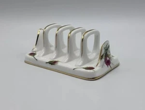 ROSA DELLA NONNA di Hammersley Toast Server Rack Osso Cina Spode Inghilterra - Foto 1 di 10