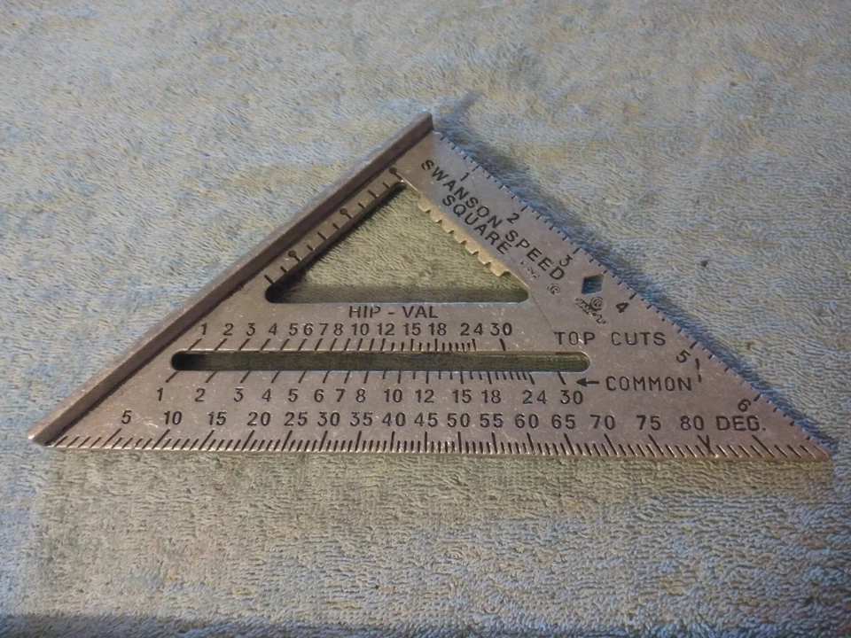 Swanson Speed Square Framing Angle Protractor Made In USA - Image 1 of 4